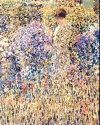 Lady in a Garden Frieseke, Frederick Carl